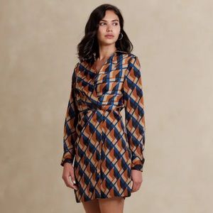 Banana Republic Geometric Mini Dress